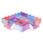 COIL Mata edukacyjna piankowa duża puzzle składana dla dzieci i niemowląt fioletowa COIL Mata edukacyjna piankowa duża puzzle składana dla dzieci i niemowląt fioletowa