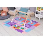 COIL Mata edukacyjna piankowa duża puzzle składana dla dzieci i niemowląt fioletowa COIL Mata edukacyjna piankowa duża puzzle składana dla dzieci i niemowląt fioletowa