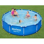 BESTWAY Basen ogrodowy stelażowy 305x76 cm 56679 zestaw z pompą BESTWAY Basen ogrodowy stelażowy 305x76 cm 56679 zestaw z pompą