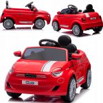 COIL AUTO NA AKUMULATOR PILOT CABRIO FIAT 500 LED DLA DZIECI MUZYKA CZERWONY SKÓRA KOŁA EVA MOCNY 2 SILNIKI COIL AUTO NA AKUMULATOR PILOT CABRIO FIAT 500 LED DLA DZIECI MUZYKA CZERWONY SKÓRA KOŁA EVA MOCNY 2 SILNIKI