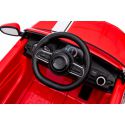 COIL  AUTO NA AKUMULATOR PILOT CABRIO FIAT 500 LED DLA DZIECI MUZYKA CZERWONY SKÓRA KOŁA EVA MOCNY 2 SILNIKI