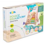 COIL Chodzik pchacz interaktywny dla dzieci jeździk edukacyjny 2w1 sorter różowy COIL Chodzik pchacz interaktywny dla dzieci jeździk edukacyjny 2w1 sorter różowy