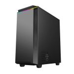 COIL Obudowa tower ATX MIDI USB 3.0 PC komputerowa ARGB czarna gaming szkło okno LED Paladin T801
