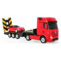 COIL Zdalnie sterowany samochód auto RC pilot duży zestaw 2 auta Mercedes Actros z lawetą 1:24 RTR czerwony