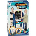 COIL Tablica kredowa suchościeralna dwustronna dla dzieci kreatywna 2w1