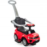 COIL Jeździk pchacz chodzi 3w1 autko dla dzieci duży samochód auto klakson muzyka czerwony