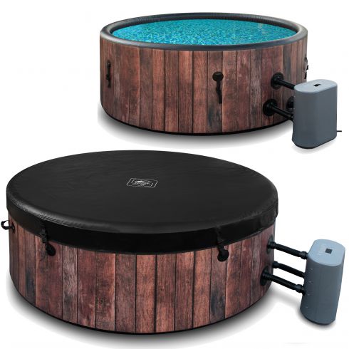 COIL SPA dmuchana wanna ogrodowa basen z hydromasażem 6 osób 2024 rustykalny COIL SPA dmuchana wanna ogrodowa basen z hydromasażem 6 osób 2024 rustykalny
