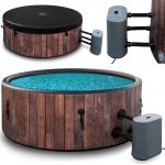 COIL SPA dmuchana wanna ogrodowa basen z hydromasażem 6 osób 2024 rustykalny COIL SPA dmuchana wanna ogrodowa basen z hydromasażem 6 osób 2024 rustykalny