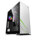 COIL Obudowa tower ATX MIDI USB 3.0 PC komputerowa RGB LED do komputera gaming szkło VEGA PRO WHITE