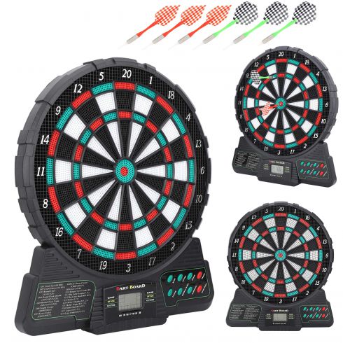 COIL Tarcza do darta gry dart rzutki elektroniczna tablica gra dla 8 graczy COIL Tarcza do darta gry dart rzutki elektroniczna tablica gra dla 8 graczy