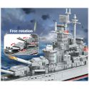 COIL Klocki konstrukcyjne zestaw mega 1068 elementów statek wojenny armia Battle Ship