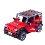 COIL Klocki konstrukcyjne zestaw 448 elementów JEEP Auto terenowe zdalnie sterowane skala 1:16 COIL Klocki konstrukcyjne zestaw 448 elementów JEEP Auto terenowe zdalnie sterowane skala 1:16
