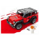 COIL Klocki konstrukcyjne zestaw 448 elementów JEEP Auto terenowe zdalnie sterowane skala 1:16 COIL Klocki konstrukcyjne zestaw 448 elementów JEEP Auto terenowe zdalnie sterowane skala 1:16