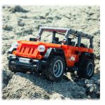 COIL Klocki konstrukcyjne zestaw 448 elementów JEEP Auto terenowe zdalnie sterowane skala 1:16 COIL Klocki konstrukcyjne zestaw 448 elementów JEEP Auto terenowe zdalnie sterowane skala 1:16