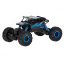 COIL Zdalnie sterowany samochód auto RC pilot 4x4 terenowy pojazd rock 1:18 niebieski
