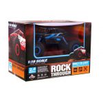 COIL Zdalnie sterowany samochód auto RC pilot 4x4 terenowy pojazd rock 1:18 niebieski COIL Zdalnie sterowany samochód auto RC pilot 4x4 terenowy pojazd rock 1:18 niebieski