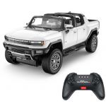 COIL Zdalnie sterowany samochód terenowy 4x4 auto rc pilot duży Hummer biały COIL Zdalnie sterowany samochód terenowy 4x4 auto rc pilot duży Hummer biały