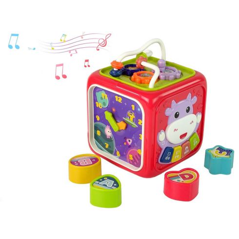 COIL Sorter układanka kostka edukacyjna klocki sensoryczna zabawka interaktywna czerwona COIL Sorter układanka kostka edukacyjna klocki sensoryczna zabawka interaktywna czerwona