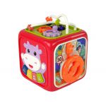 COIL Sorter układanka kostka edukacyjna klocki sensoryczna zabawka interaktywna czerwona COIL Sorter układanka kostka edukacyjna klocki sensoryczna zabawka interaktywna czerwona