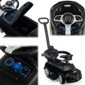 COIL Jeździk pchacz chodzik Mercedes 3W1 AMG Auto samochód duży dla dzieci klakson czarny