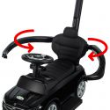 COIL Jeździk pchacz chodzik Mercedes 3W1 AMG Auto samochód duży dla dzieci klakson czarny