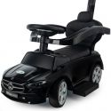COIL Jeździk pchacz chodzik Mercedes 3W1 AMG Auto samochód duży dla dzieci klakson czarny