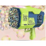 COIL Pistolet do baniek mydlanych + płyn bańki mydlane automat 132 Bazooka zielony COIL Pistolet do baniek mydlanych + płyn bańki mydlane automat 132 Bazooka zielony