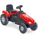 COIL Traktor na pedały z przyczepą ogromny traktorek duży dla dzieci jeździk 115cm czerwony COIL Traktor na pedały z przyczepą ogromny traktorek duży dla dzieci jeździk 115cm czerwony