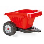 COIL Traktor na pedały z przyczepą ogromny traktorek duży dla dzieci jeździk 115cm czerwony COIL Traktor na pedały z przyczepą ogromny traktorek duży dla dzieci jeździk 115cm czerwony