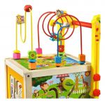 COIL Pchacz chodzik edukacyjny drewniany 5w1 kostka sorter dla dzieci panel COIL Pchacz chodzik edukacyjny drewniany 5w1 kostka sorter dla dzieci panel