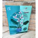 COIL Klocki konstrukcyjne zestaw kwiaty kwiat orchidea w doniczce 728 el.