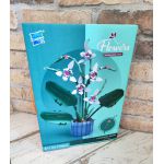 COIL Klocki konstrukcyjne zestaw kwiaty kwiat orchidea w doniczce 728 el.