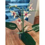 COIL Klocki konstrukcyjne zestaw kwiaty kwiat orchidea w doniczce 728 el.