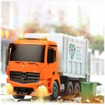 COIL Zdalnie sterowany samochód Mercedes śmieciarka Auto RC pilot LED klakson COIL Zdalnie sterowany samochód Mercedes śmieciarka Auto RC pilot LED klakson