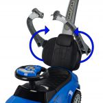 COIL Jeździk pchacz chodzi 3w1 autko dla dzieci duży samochód auto klakson muzyka niebieski