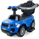 COIL Jeździk pchacz chodzi 3w1 autko dla dzieci duży samochód auto klakson muzyka niebieski