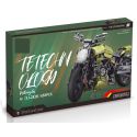 COIL Klocki konstrukcyjne zestaw 648 elementów Motor motocykl sportowy
