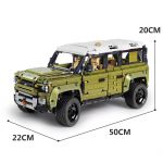 COIL Klocki konstrukcyjne zestaw 2668 elementów auto LAND ROVER DEFENDER COIL Klocki konstrukcyjne zestaw 2668 elementów auto LAND ROVER DEFENDER