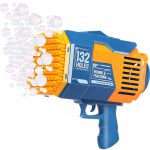 COIL Pistolet do baniek mydlanych + płyn bańki mydlane automat 132 Bazooka niebieski COIL Pistolet do baniek mydlanych + płyn bańki mydlane automat 132 Bazooka niebieski