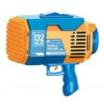 COIL Pistolet do baniek mydlanych + płyn bańki mydlane automat 132 Bazooka niebieski COIL Pistolet do baniek mydlanych + płyn bańki mydlane automat 132 Bazooka niebieski