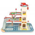 COIL Garaż parking samochodowy auta autka zestaw winda drewniany piętrowy helikopter z wyposażeniem COIL Garaż parking samochodowy auta autka zestaw winda drewniany piętrowy helikopter z wyposażeniem