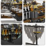 COIL Klocki konstrukcyjne zestaw 4147 elementów statek piracki COIL Klocki konstrukcyjne zestaw 4147 elementów statek piracki