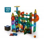 COIL Klocki magnetyczne konstrukcyjne edukacyjne duże 105 el. 3D tor dla dzieci COIL Klocki magnetyczne konstrukcyjne edukacyjne duże 105 el. 3D tor dla dzieci