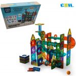 COIL Klocki magnetyczne konstrukcyjne edukacyjne duże 105 el. 3D tor dla dzieci COIL Klocki magnetyczne konstrukcyjne edukacyjne duże 105 el. 3D tor dla dzieci