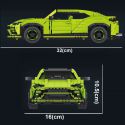 COIL Klocki konstrukcyjne zestaw 1538 elementów samochód sportowy Lamborghini