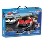 COIL Tor wyścigowy samochodowy zestaw autek tory wyścigowe licencja Bugatti 2.5m skala 1:64 COIL Tor wyścigowy samochodowy zestaw autek tory wyścigowe licencja Bugatti 2.5m skala 1:64