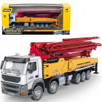 COIL Samochód ciężarowy z pompą do betonu metalowy skala 1:50 COIL Samochód ciężarowy z pompą do betonu metalowy skala 1:50