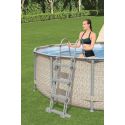 BESTWAY 58330 Drabinka metalowa do basenów 107cm