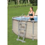 BESTWAY 58330 Drabinka metalowa do basenów 107cm BESTWAY 58330 Drabinka metalowa do basenów 107cm