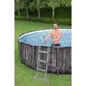 BESTWAY 58330 Drabinka metalowa do basenów 107cm